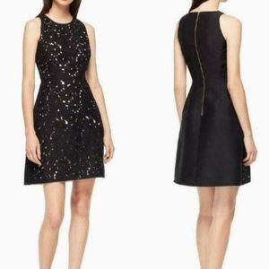 Kate Spade Floral Cutwork A-line Dress Size 14